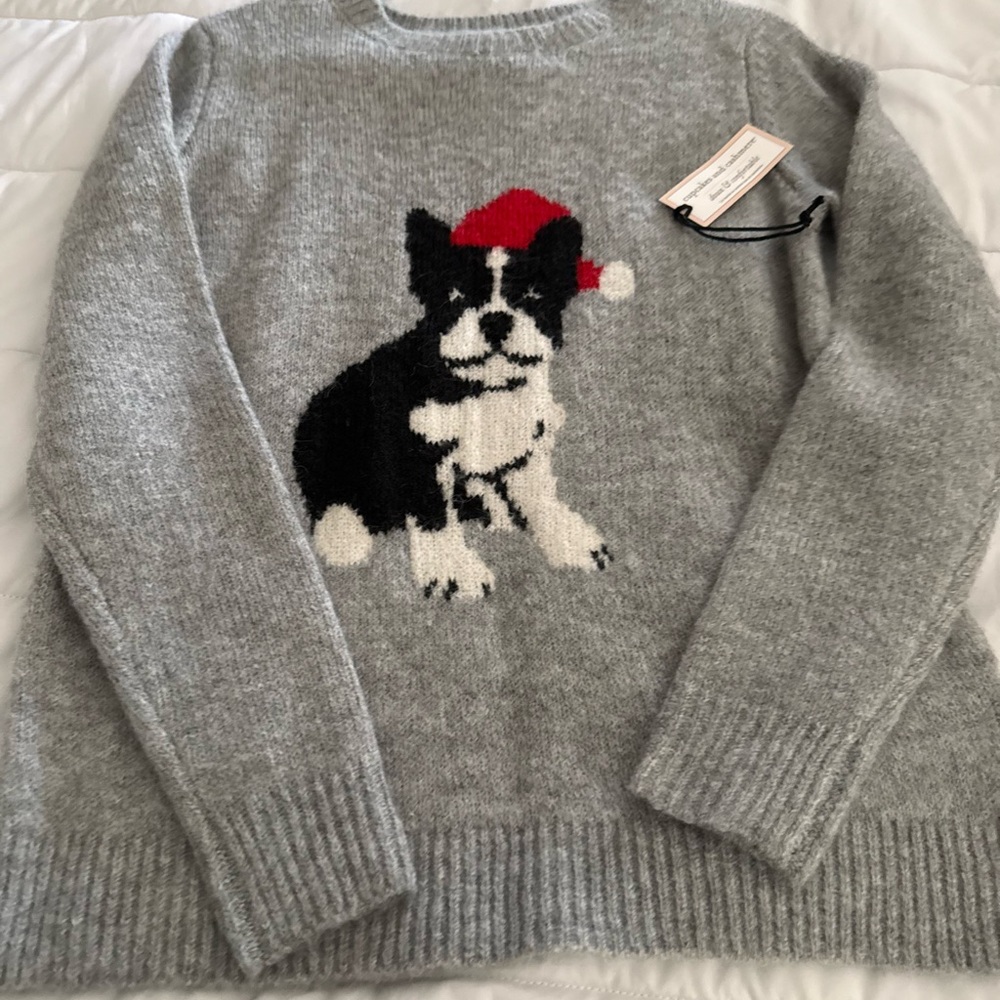 Cupcakes and Cashmere sweater Christmas xs